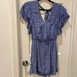 Cute blue romper!